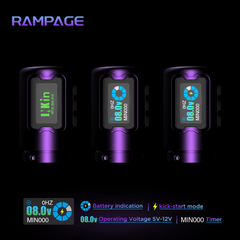 Rampage (4.0/4.5mm Stroke)Direct Drive Wireless Tattoo Machine - EZTATTOO