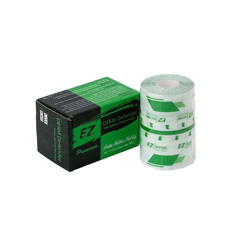 Derm Defender Tattoo Adhesive Protective Shield - Premium - EZTATTOO