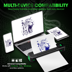 EZ Wireless Tattoo Transfer Stencil Printers - EZTATTOO