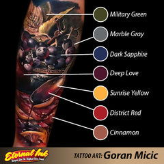Goran Micic Artist's Palette-Eternal Tattoo Ink - EZTATTOO