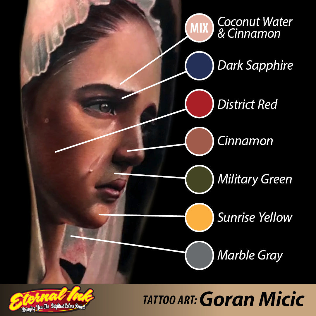 Goran Micic Artist's Palette-Eternal Tattoo Ink - EZTATTOO