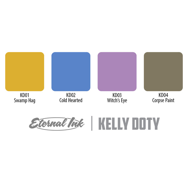 Kelly Doty Resurrection Set-Eternal Tattoo Ink - EZTATTOO