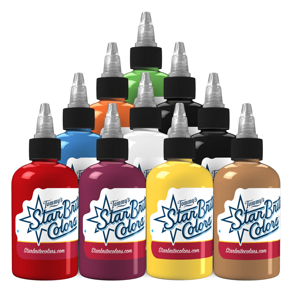 Starter Set Starbrite Tattoo Ink - EZTATTOO