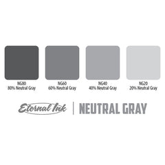 Neutral Gray Set-Eternal Tattoo Ink - EZTATTOO