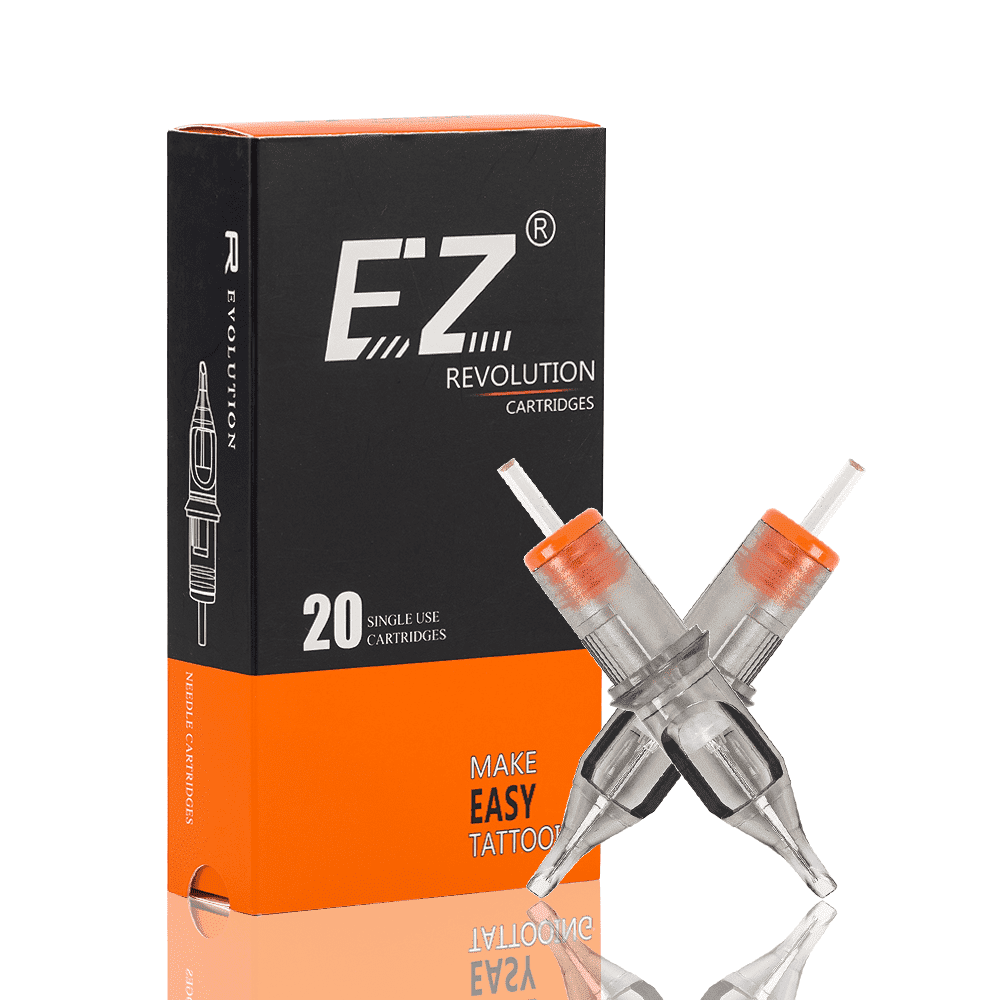 EZ tattoo Revolution cartridge needles Round Shader - EZTATTOO