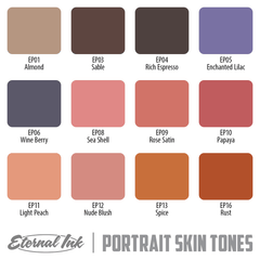 Ron Russo Portrait Skin Tones Set-Eternal Tattoo Ink - EZTATTOO