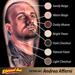 Andrea Afferni Signature Series Set-Eternal Tattoo Ink - EZTATTOO