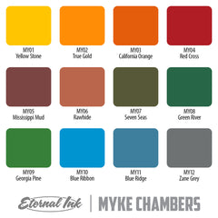 Myke Chambers Signature Series Set-Eternal Tattoo Ink - EZTATTOO