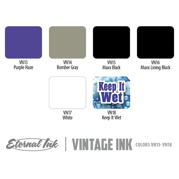 Vintage Ink Set-Eternal Tattoo Ink - EZTATTOO