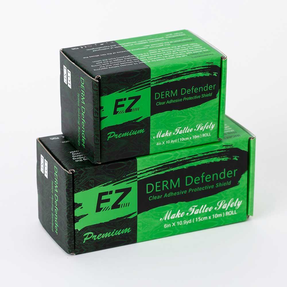 Derm Defender Tattoo Adhesive Protective Shield - Premium - EZ TATTOO SUPPLY